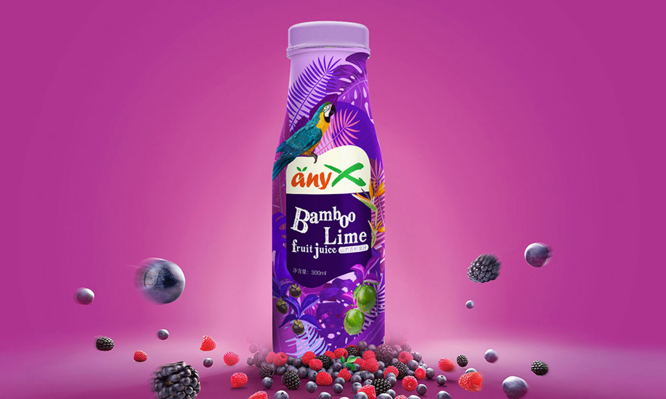 anyX 山竹果汁品牌包装策划